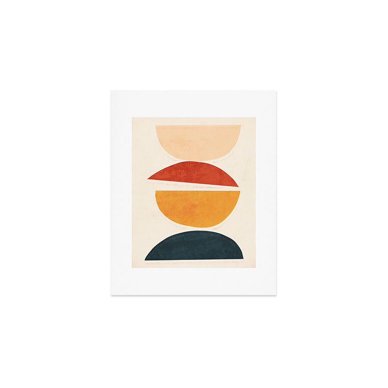 Minimal Abstract Shapes 11 Art Print Gallery Image 1