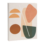 Minimal Abstract Shapes 14 Canvas Print Gallery Image 6