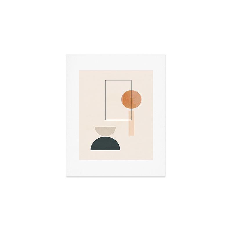Minimal Abstract Shapes 16 Art Print Gallery Image 1