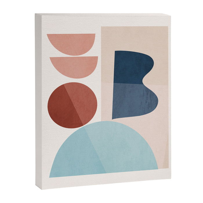 Minimal Abstract Shapes 26 Canvas Print Gallery Image 1