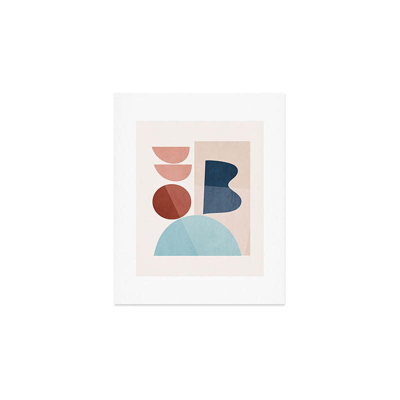 Minimal Abstract Shapes 26 Art Print Gallery Image 1
