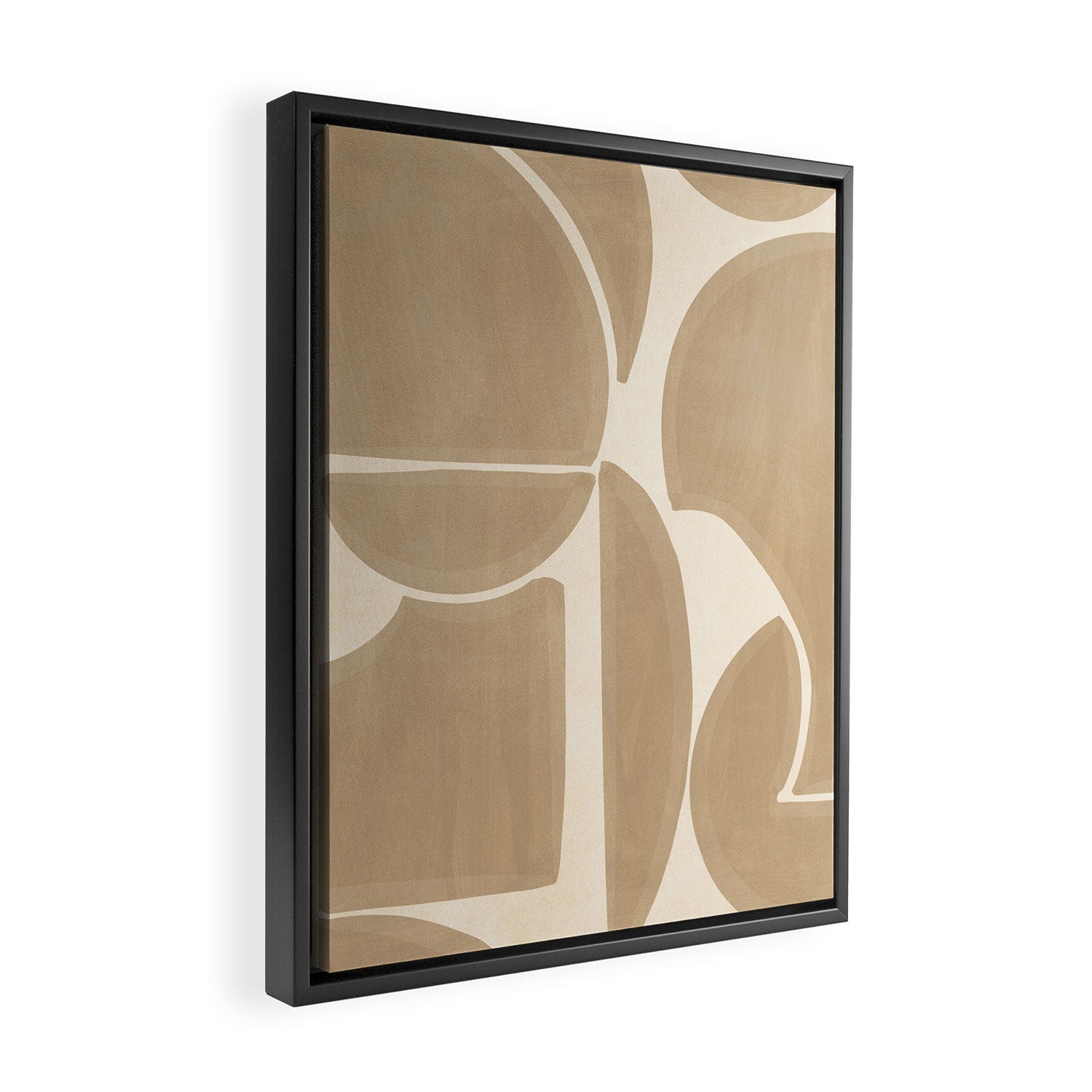 Minimal Abstraction 10 Framed Canvas Print Gallery Image 2