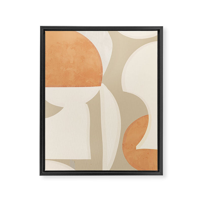Minimal Abstraction 2 Framed Canvas Print Gallery Image 1