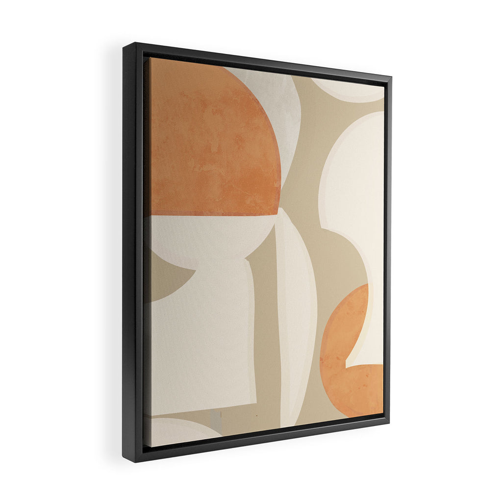 Minimal Abstraction 2 Framed Canvas Print Gallery Image 2
