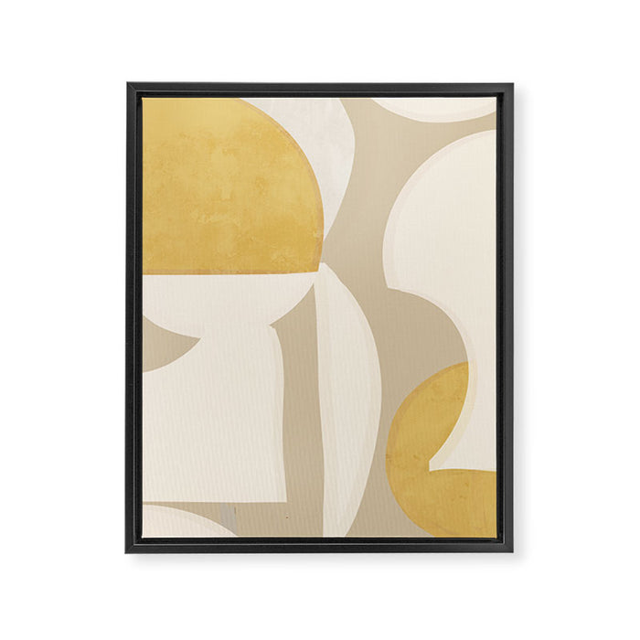 Minimal Abstraction 3 Framed Canvas Print Gallery Image 1