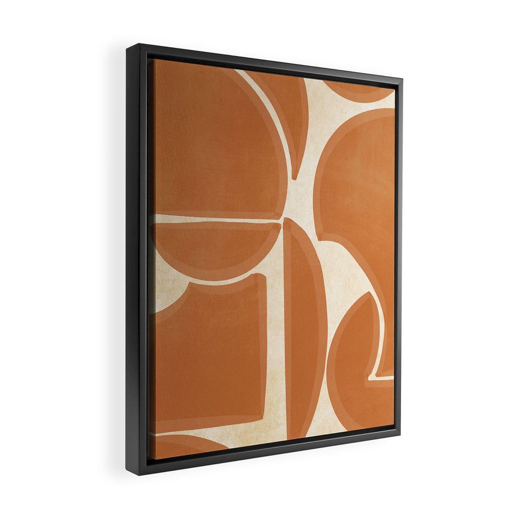 Minimal Abstraction 8 Framed Canvas Print Gallery Image 2