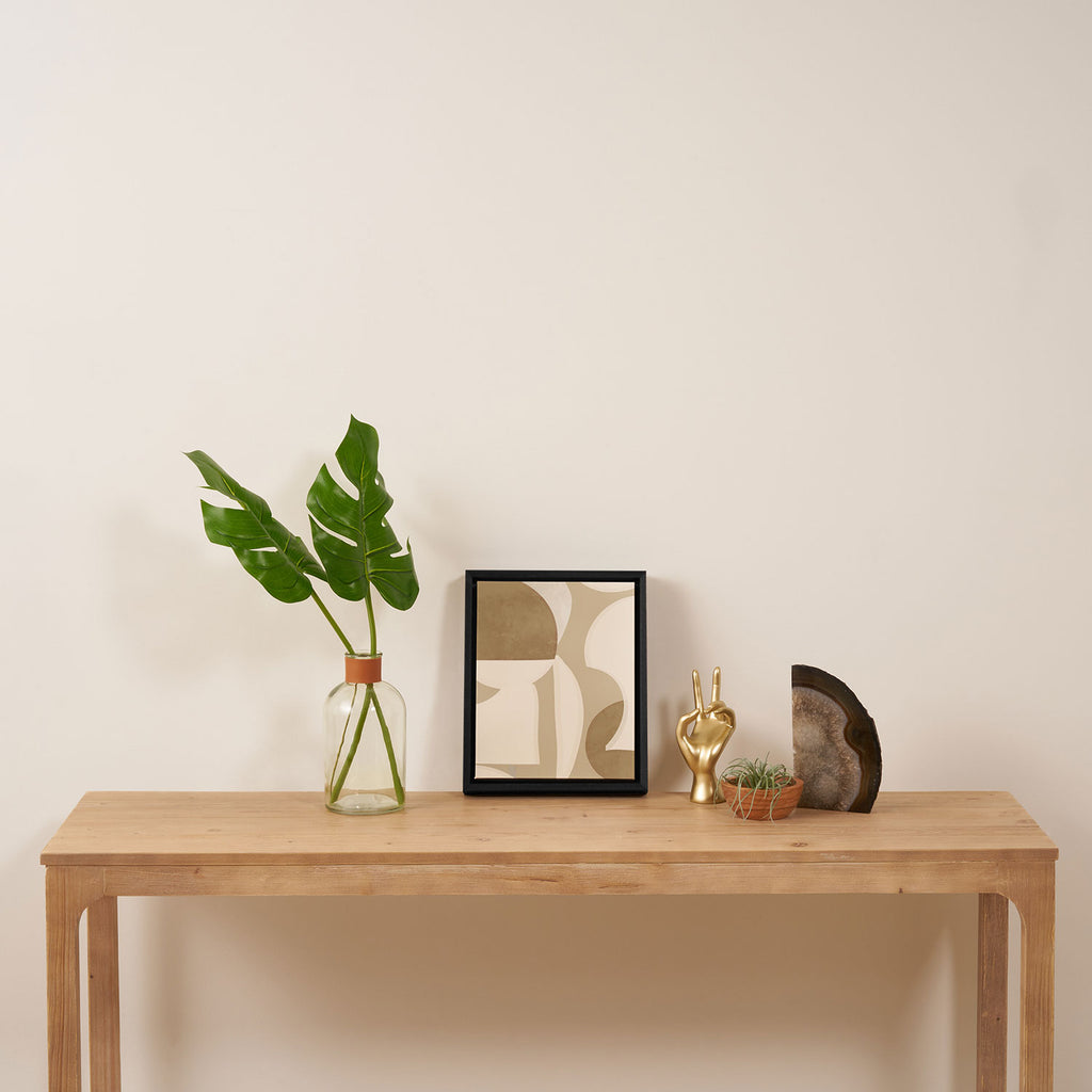 Minimal Abstraction Framed Canvas Print Gallery Image 4