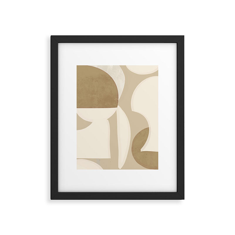 Minimal Abstraction Framed Art Print Gallery Image 5