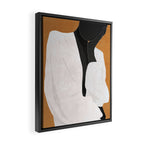 Minimal Art Girl 9a Framed Canvas Print Gallery Image 2