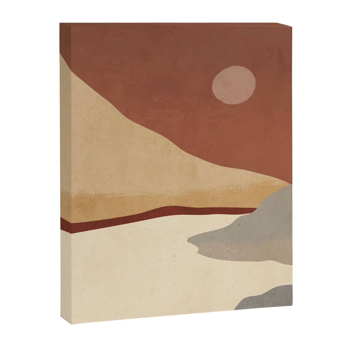 Minimal Art Landscape 10 Canvas Print Gallery Image 8