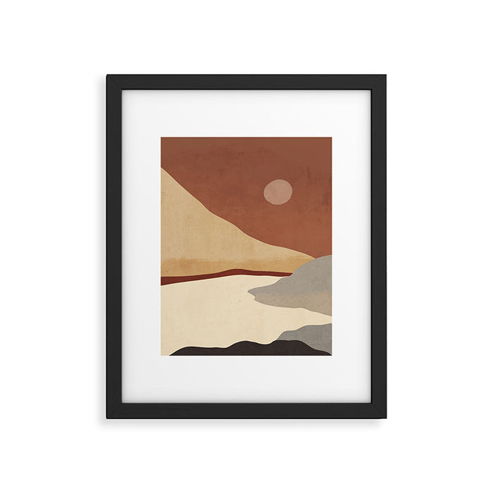 Minimal Art Landscape 10 Framed Art Print Gallery Image 1