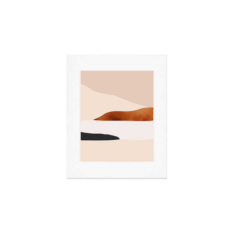 Minimal Art Landscape 15 Art Print Gallery Image 1