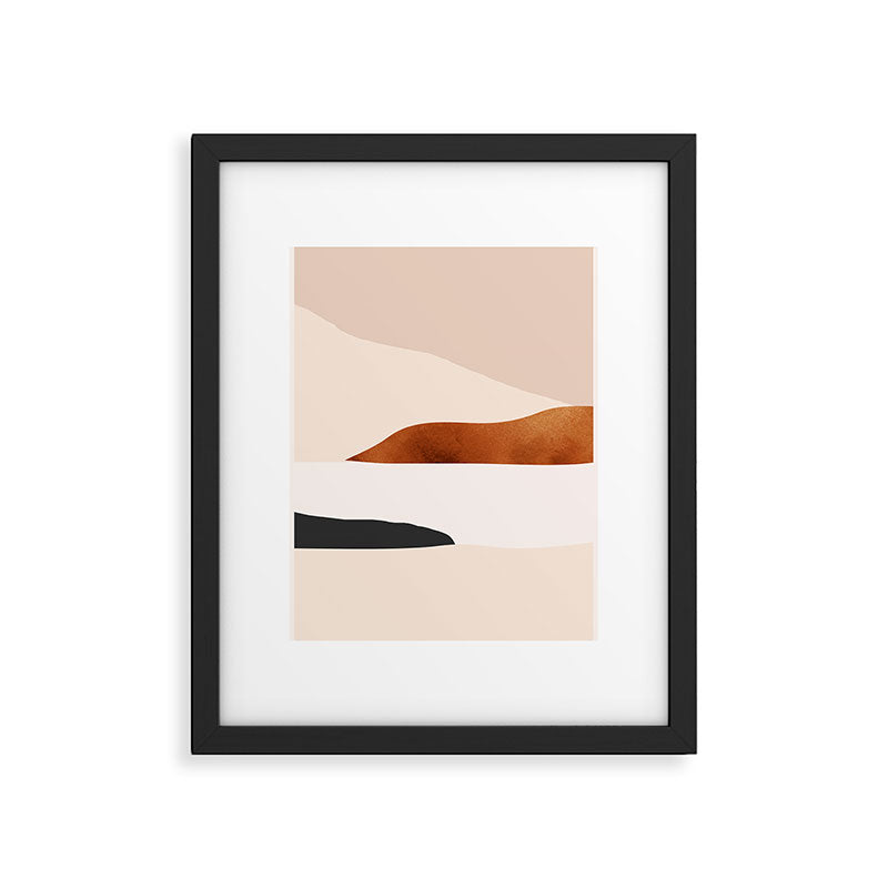Minimal Art Landscape 15 Framed Art Print Gallery Image 5