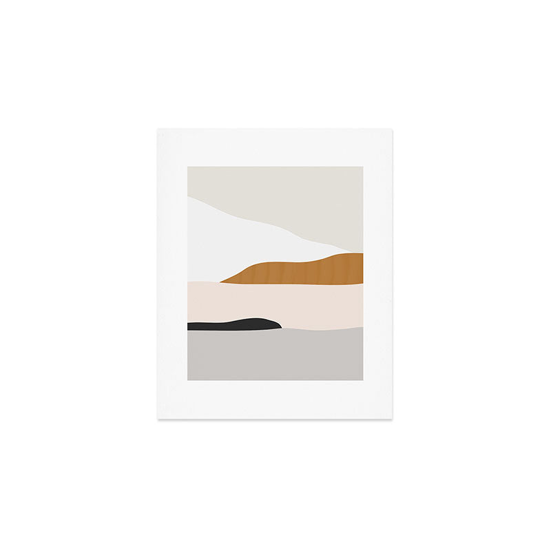 Minimal Art Landscape 2 Art Print Gallery Image 1