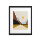 Minimal Art Landscape 9 Framed Art Print Gallery Image 5