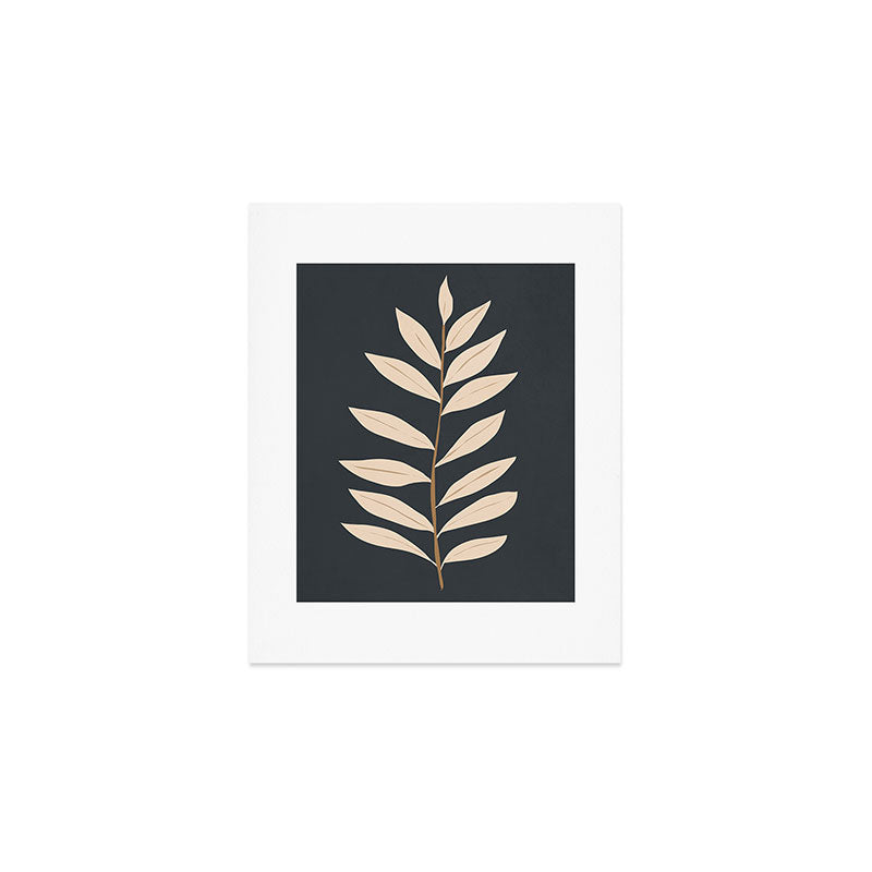 Minimal Art  Plant2 Art Print Gallery Image 1