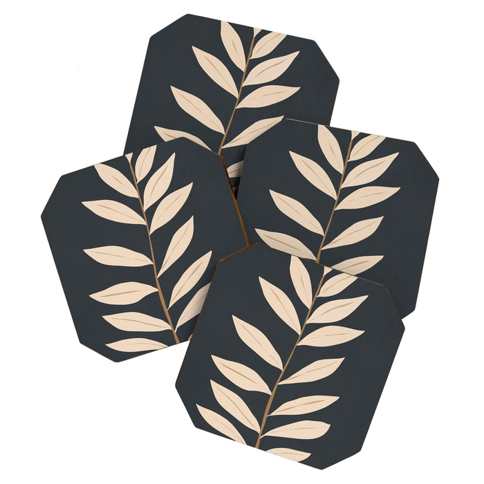 Minimal Art  Plant2 Coaster Gallery Image 1