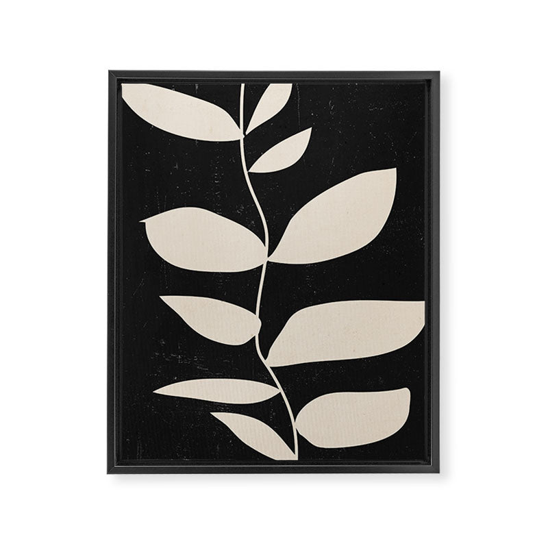 minimal plant /1 Framed Canvas Print Gallery Image 6