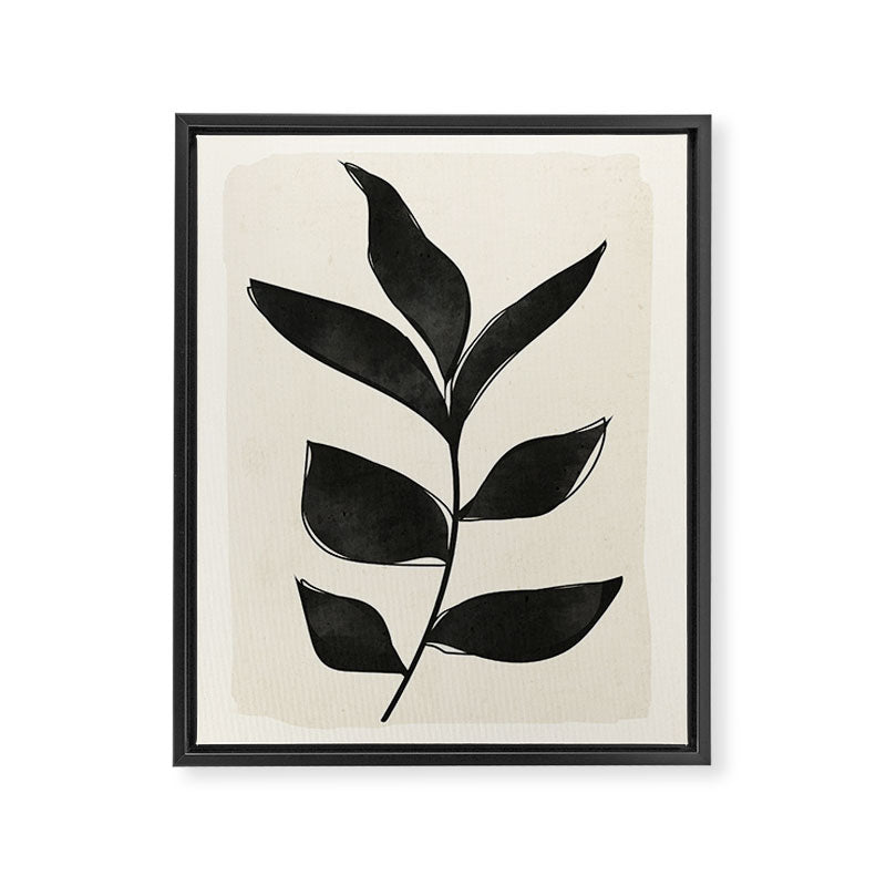 minimal plant 11 Framed Canvas Print Gallery Image 6