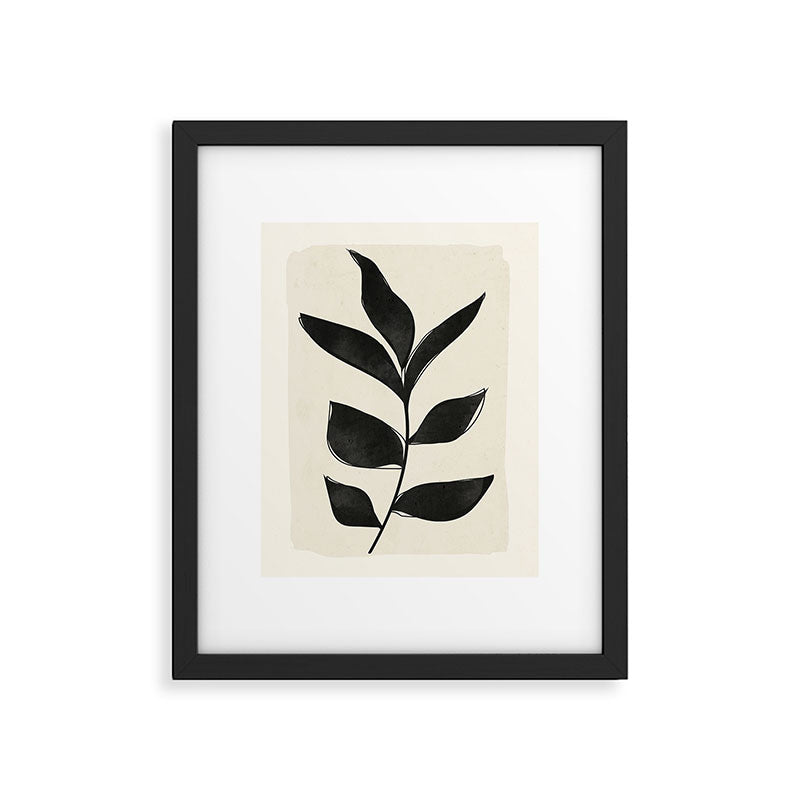 minimal plant 11 Framed Art Print Gallery Image 5