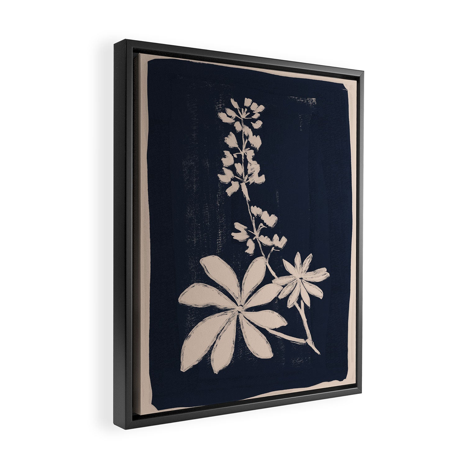 minimal plant 19 Framed Canvas Print Gallery Image 2