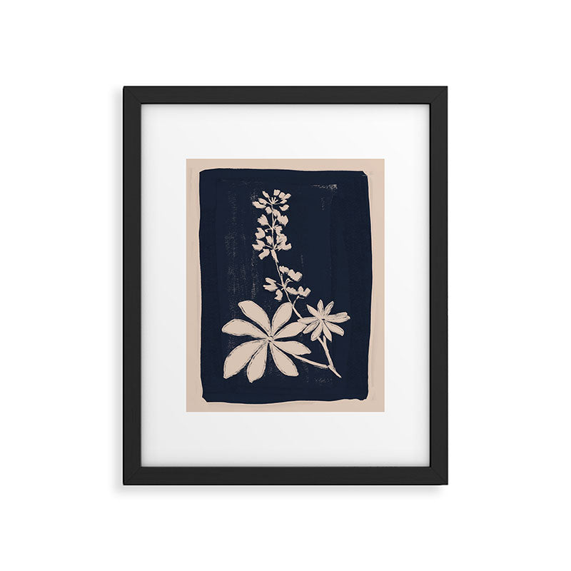 minimal plant 19 Framed Art Print Gallery Image 5