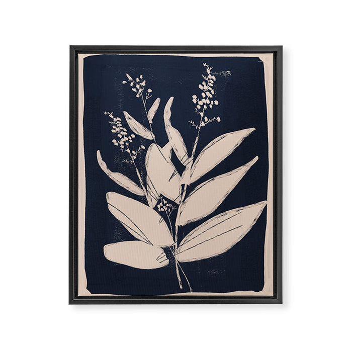 minimal plant 20 Framed Canvas Print Gallery Image 1