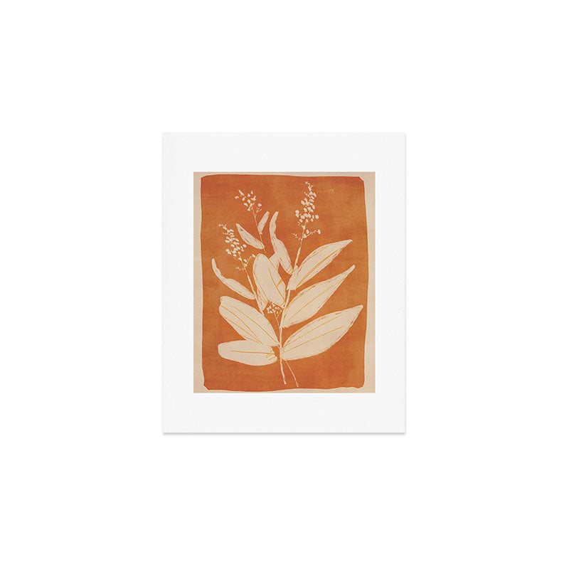 minimal plant 24 Art Print Gallery Image 1