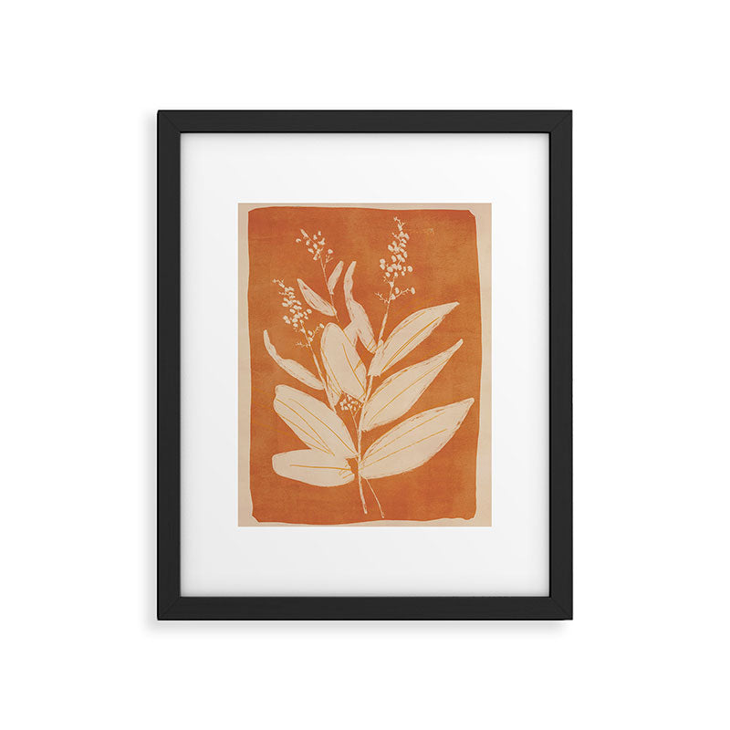 minimal plant 24 Framed Art Print Gallery Image 5