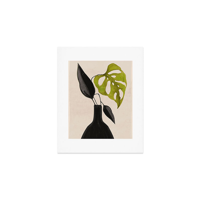 minimal plant 34 Art Print Gallery Image 1