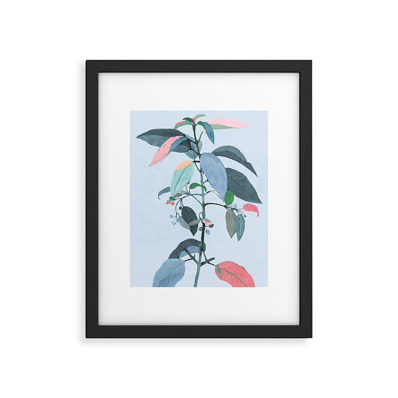 minimal plant 38 Framed Art Print Gallery Image 4