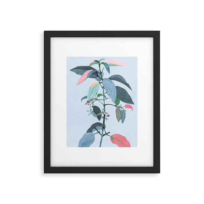 minimal plant 38 Framed Art Print Gallery Image 1