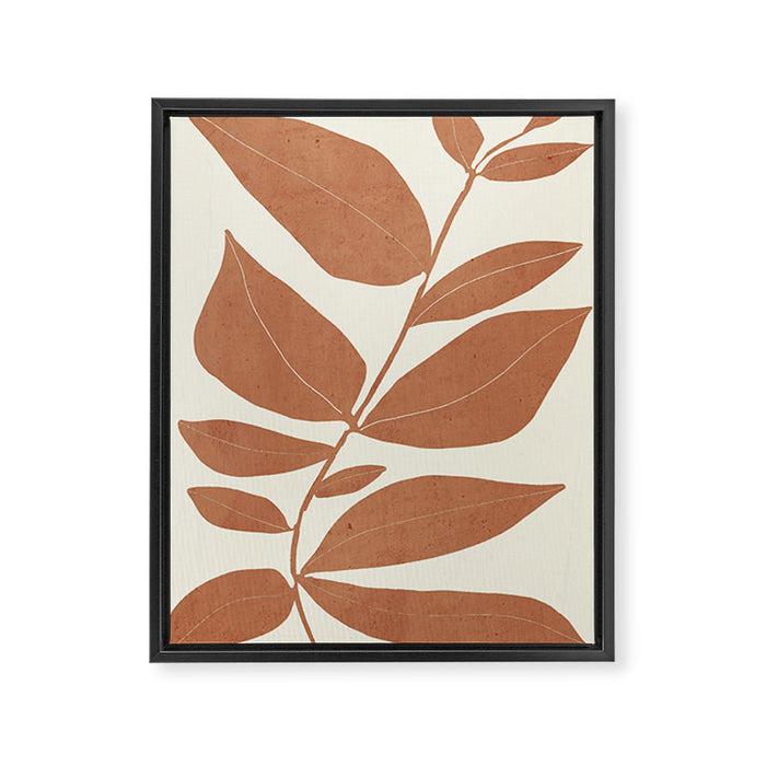 minimal plant 40 Framed Canvas Print Gallery Image 1