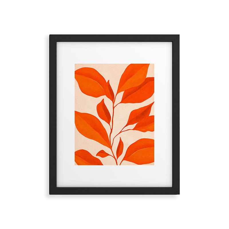 minimal plant 57 Framed Art Print Gallery Image 5