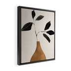 minimal plant 6 Framed Canvas Print Gallery Image 2