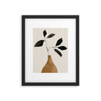 minimal plant 6 Framed Art Print Gallery Image 4