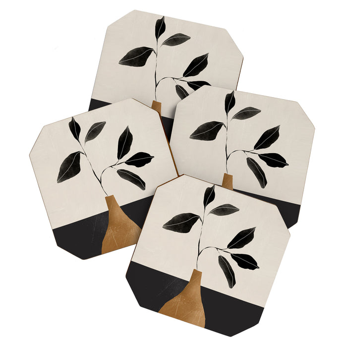 minimal plant 6/2 Coaster Gallery Image 1