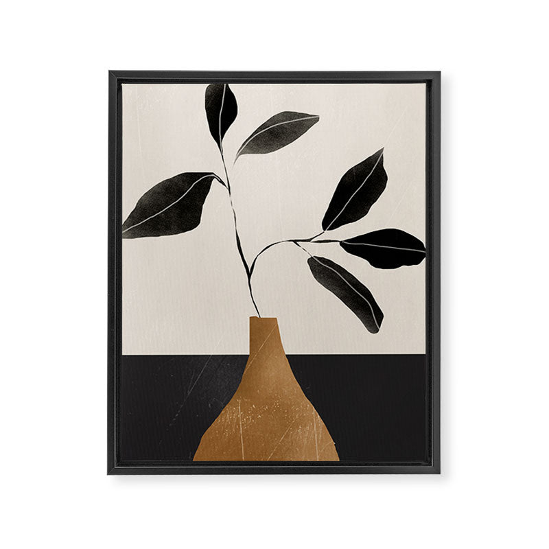 minimal plant 6/2 Framed Canvas Print Gallery Image 6