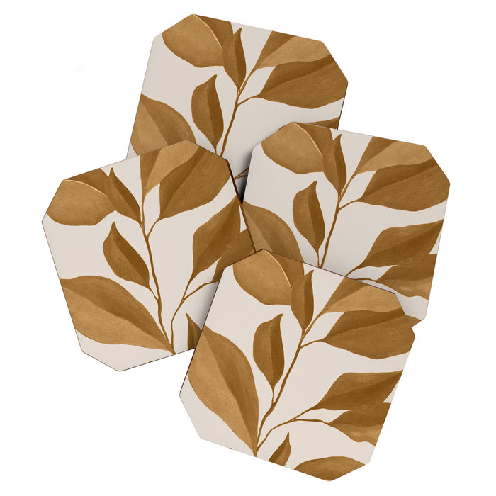 minimal plant 63 Coaster Gallery Image 1