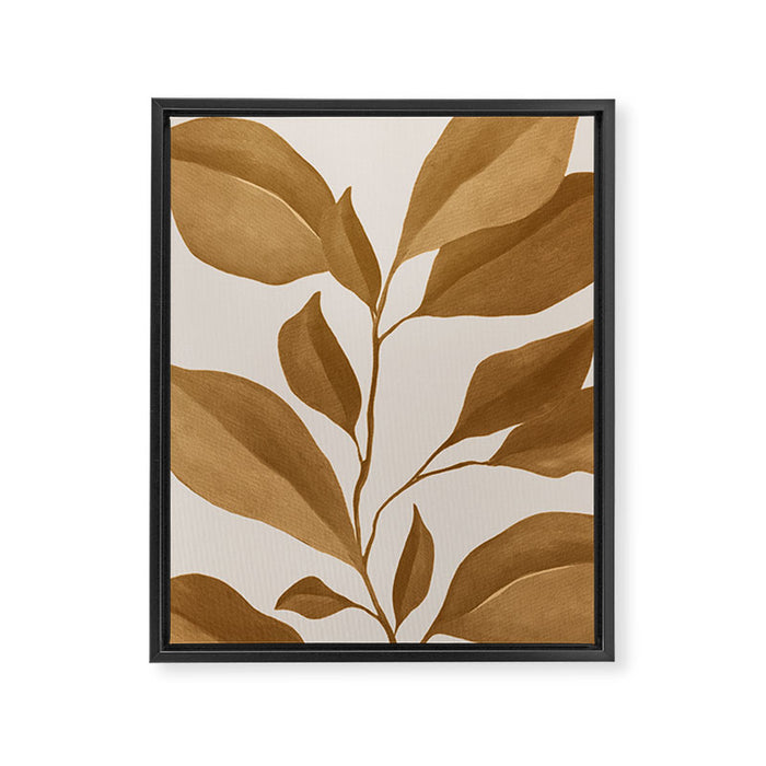 minimal plant 63 Framed Canvas Print Gallery Image 1