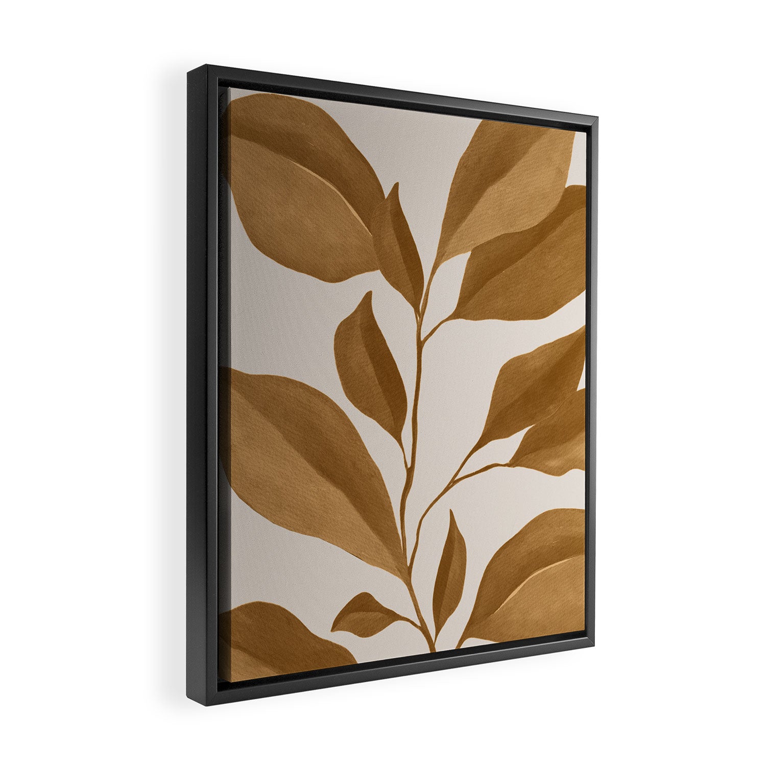 minimal plant 63 Framed Canvas Print Gallery Image 2