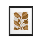 minimal plant 63 Framed Art Print Gallery Image 5