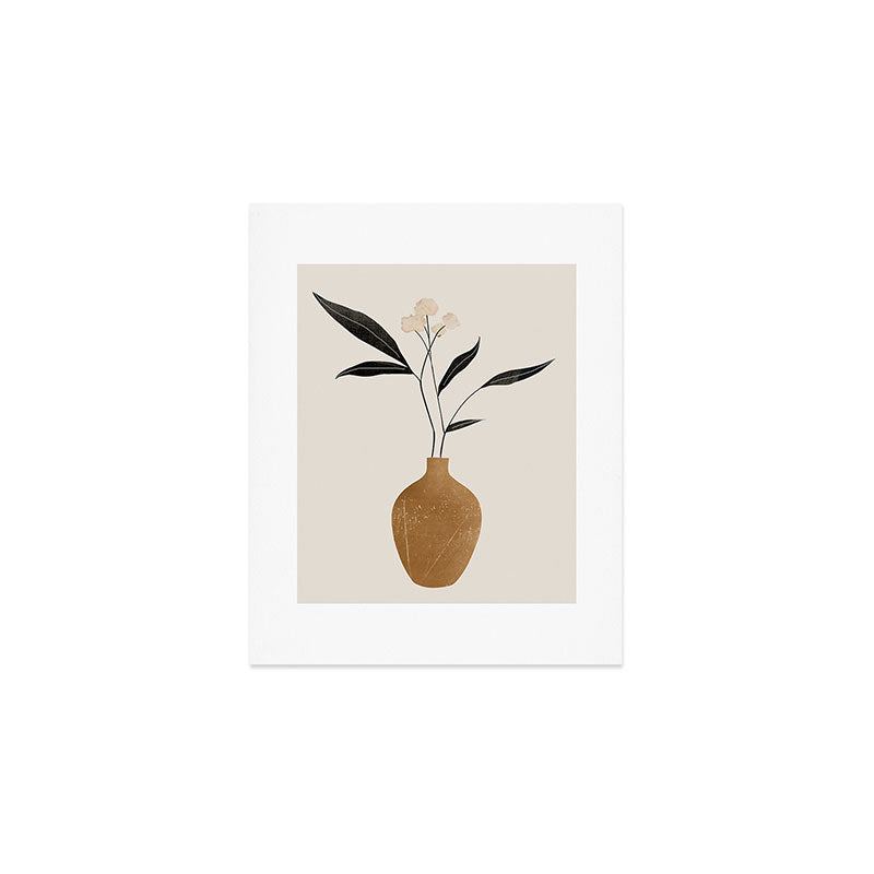 minimal plant 70 Art Print Gallery Image 1