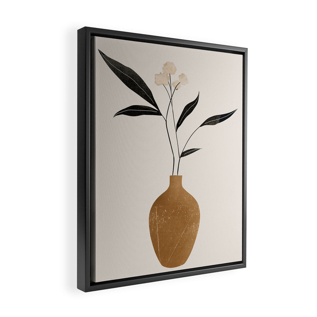 minimal plant 70 Framed Canvas Print Gallery Image 2