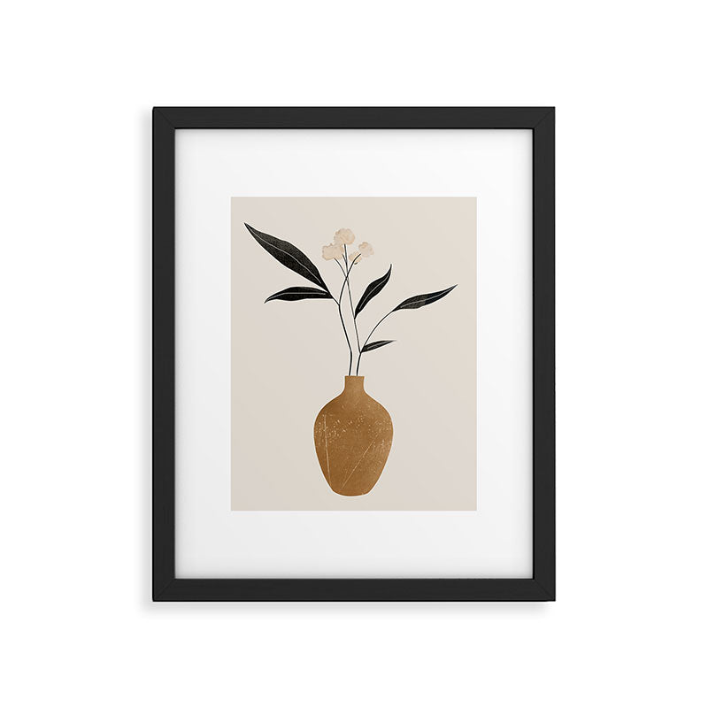 minimal plant 70 Framed Art Print Gallery Image 5