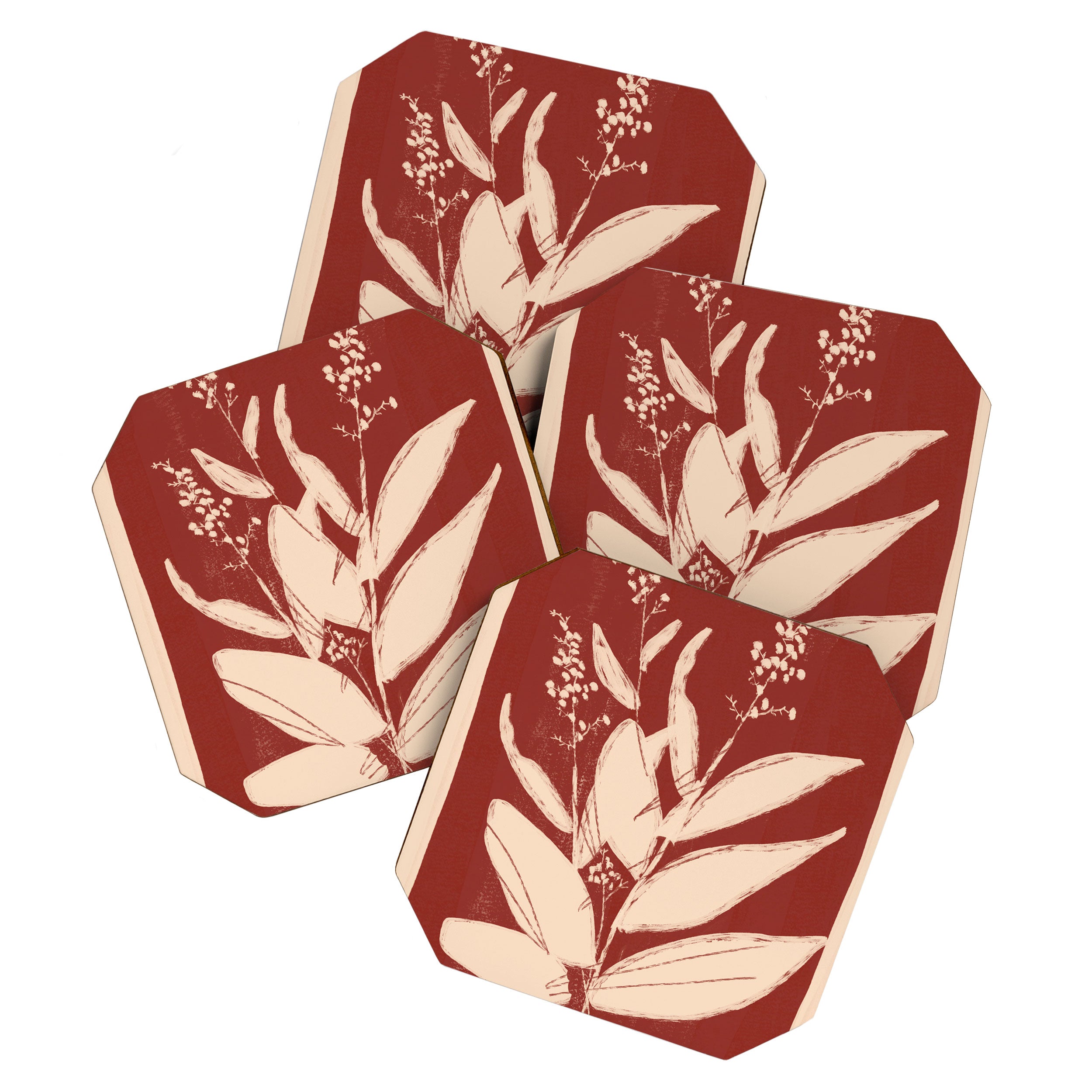 minimal plant 74 Coaster Gallery Image 1