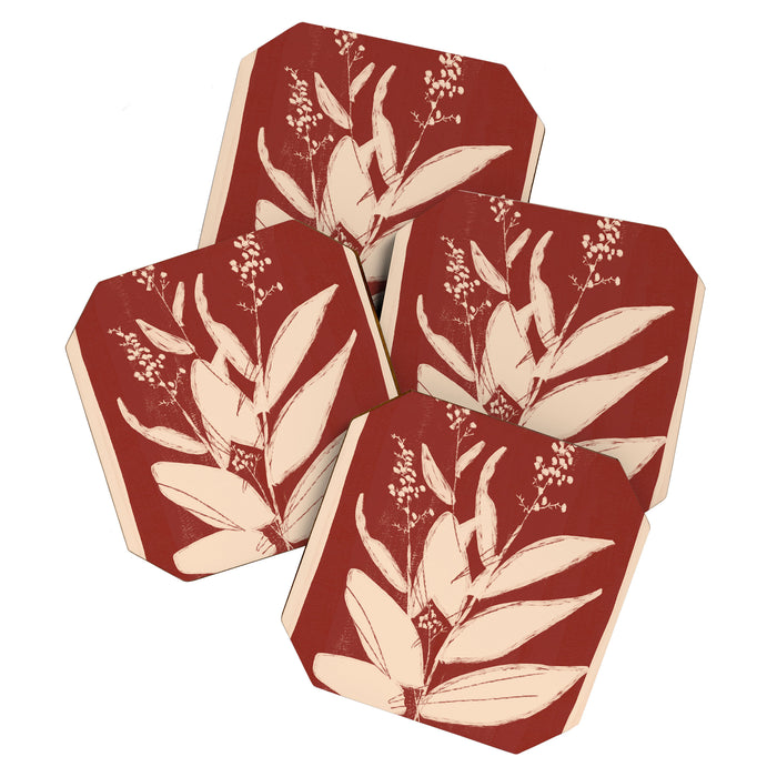 minimal plant 74 Coaster Gallery Image 1