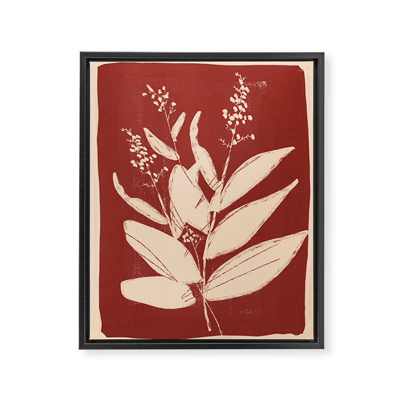 minimal plant 74 Framed Canvas Print Gallery Image 6