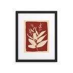 minimal plant 74 Framed Art Print Gallery Image 5