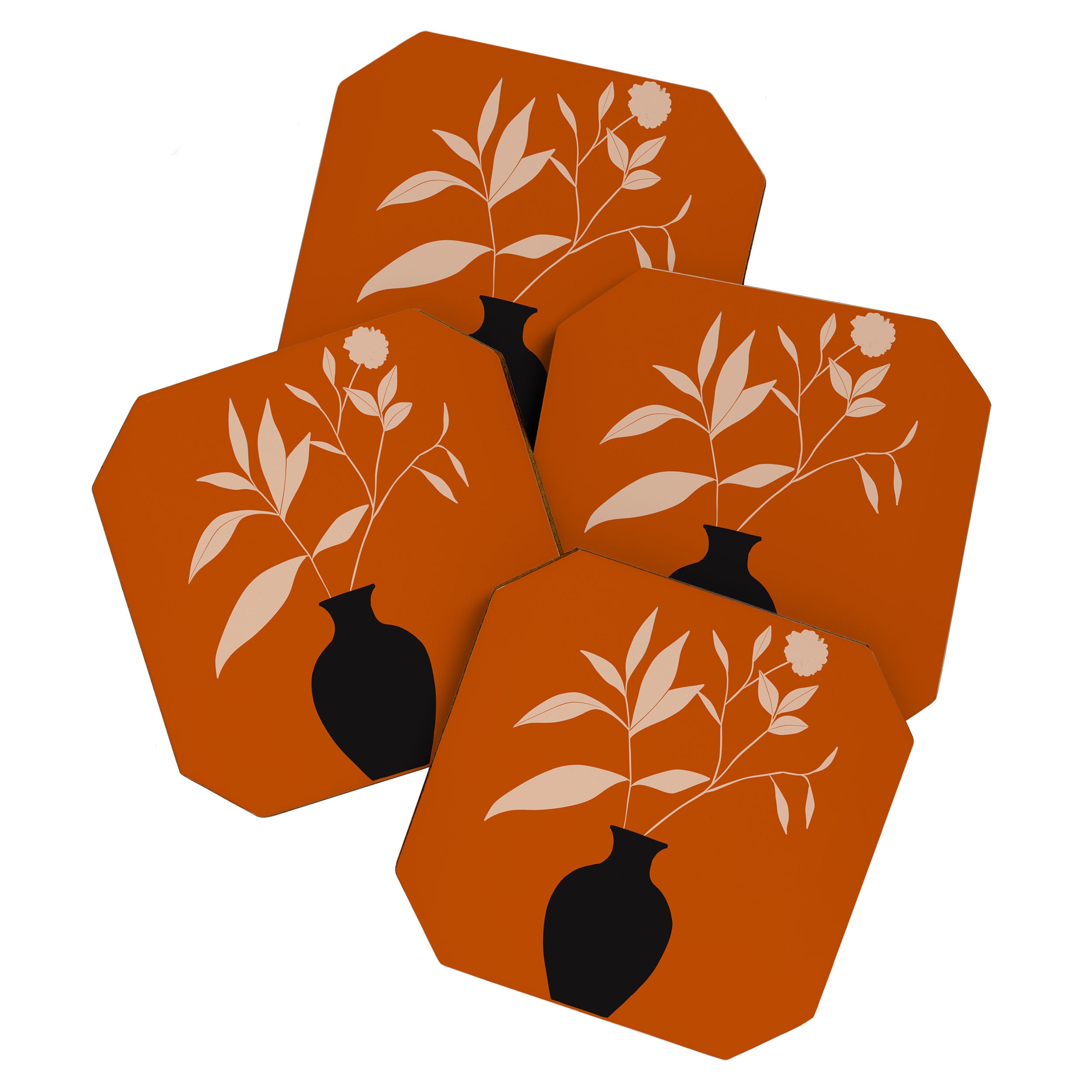 minimal plant 75 Coaster Gallery Image 1